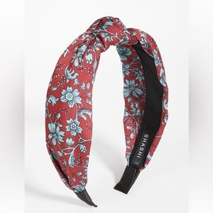 SASHI Chinoise Headband Blue and Red